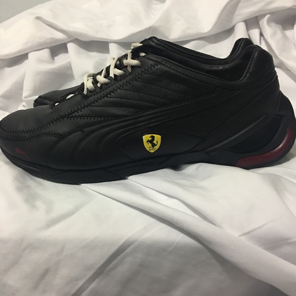 Puma Ferrari sneakers custom painted